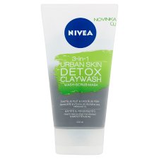NIVEA Urban Skin Detox mattító agyagos arclemosó 150 ml