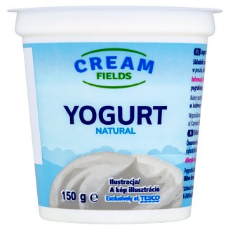 Cream Fields zsírszegény, élőflórás, natúr joghurt 150 g