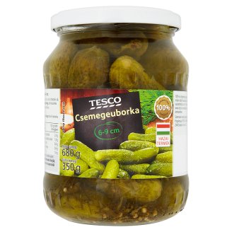 Tesco csemegeuborka 6-9 cm 680 g