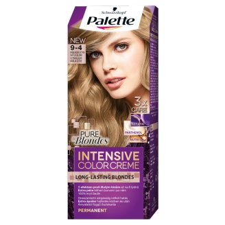 Schwarzkopf Palette Intensive Color Creme intenzív krémhajfesték 9-4 ultravilágos vanília szőke