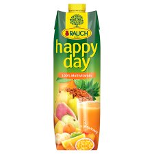 Rauch Happy Day 100% Multivitamin Mixed Fruit Juice from Concentrate 1 l