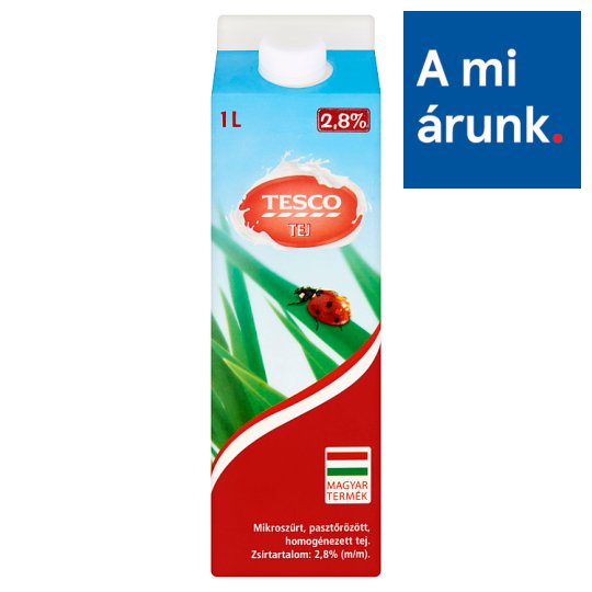 Tesco tej 2,8% 1 l