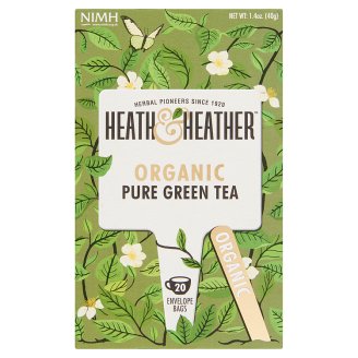 Heath & Heather BIO zöld tea 20 filter 40 g