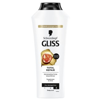 Gliss Kur hajregeneráló sampon Teljeskörű regeneráló 400 ml
