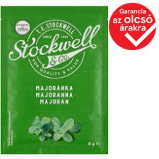 Stockwell & Co. szárított, morzsolt majoranna 8 g 