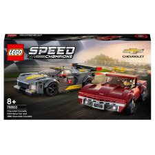 LEGO® Speed Champions 76903 Chevrolet Corvette C8.R Race Car és 1969 Chevrolet Corvette