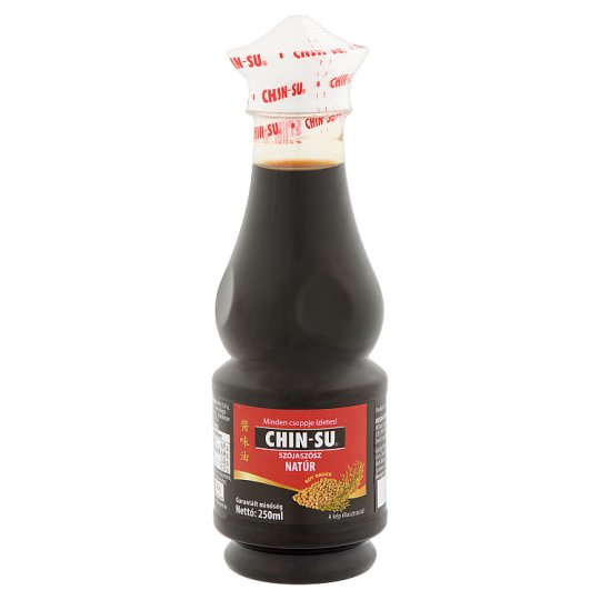 Chin-Su Unflavoured Soy Sauce with Sugar and Sweetener 250 ml
