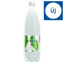 Kinley Low-Energy Carbonated Soft Drink with Lime and Mint Flavor 1 l