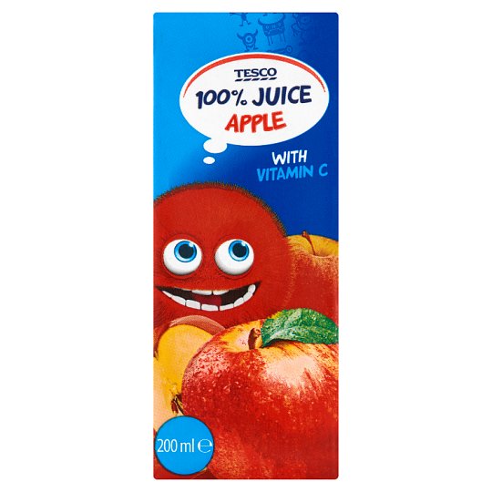 Tesco 100% almalé C-vitaminnal 200 ml