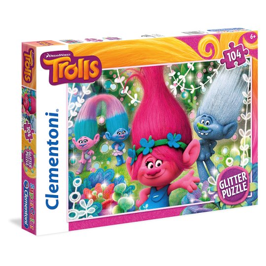 Clementoni Puzzle Trolls 104 csillám puzzle Tesco Online, Tesco