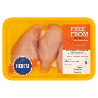 Hercsi friss előhűtött csirkemellfilé GMO mentes