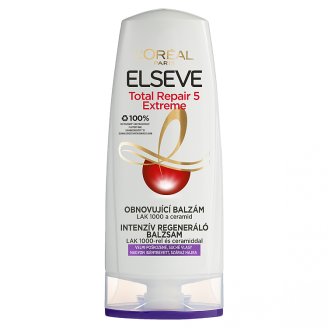 L'Oréal Paris Elseve Total Repair Extreme újjáépítő balzsam száraz, sérült hajra 200 ml