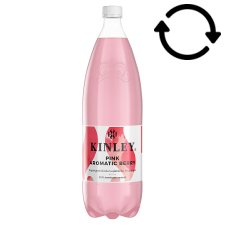 Kinley Pink Aromatic Berry Carbonated Soft Drink with Mixed Berry Fruit Flavoured 1,5 l