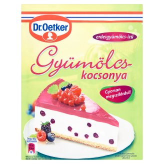 Dr. Oetker erdeigyümölcs-ízű gyümölcskocsonyapor 90 g