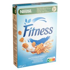 Nestlé Fitness gabonapehely teljes értékű búzával és zabbal, vitaminokkal, ásványi anyagokkal 375 g