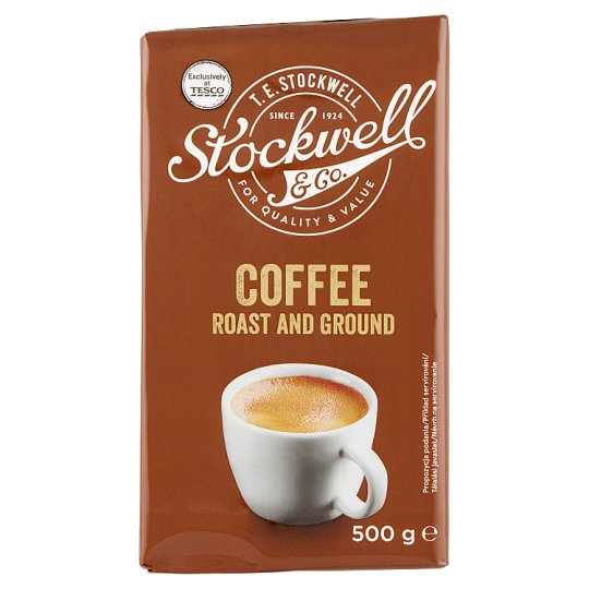 Stockwell & Co. Roast and Ground Coffee 500 g Tesco Online, Tesco