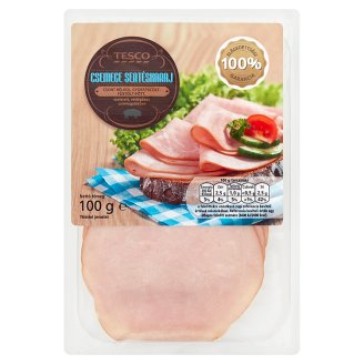 Tesco szeletelt, füstölt-főtt csemege karaj 100 g