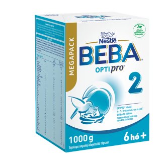 Beba Pro 2 tejalapú anyatej-kiegészítő tápszer 6-12 hónapos korig 1000 g