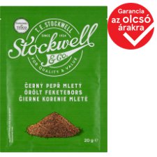 Stockwell & Co. őrölt feketebors 20 g