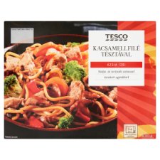 Tesco Fried Duck Breast Fillet with Pasta and Vegetables, with Soy and Teriyaki Sauces 430 g