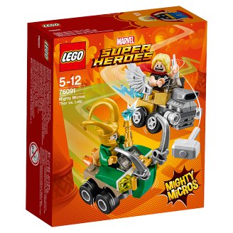 LEGO Super Heroes Mighty Micros: Thor és Loki összecsapása 76091