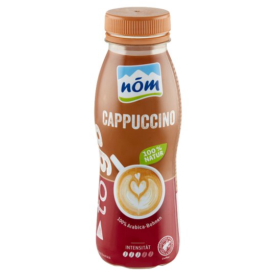 NÖM to go Cappuccino UHT zsírszegény kávéízesítésű tejital 250 ml