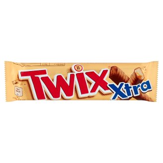 Twix Xtra kekszes szeletek karamellával tejcsokoládéba mártva 2 db 75 g