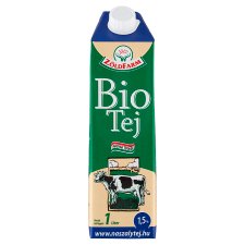 Zöldfarm BIO UHT zsírszegény tej 1,5% 1 l