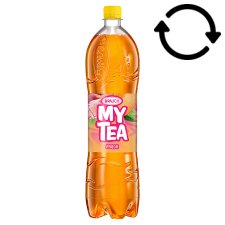 Rauch MyTea Peach Ice Tea Peach Soft Drink Made from Black Tea 1,5 l