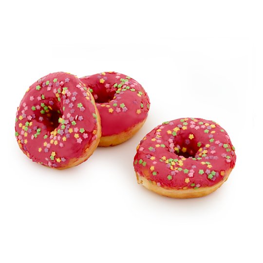 "Kiolvasztott" mini pink gyűrűs fánk 20 g