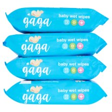 Gaga nedves törlőkendők 4 x 72 db