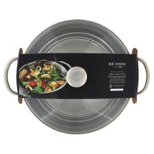 Go Cook 28 cm Stainless Steel Belly Stock Pot
