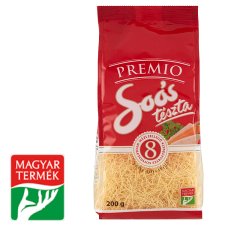 Soós Premio boglyas cérna házi jellegű 8 tojásos száraztészta 200 g