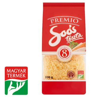 Soós Premio boglyas cérna házi jellegű 8 tojásos száraztészta 200 g