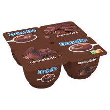 Danone Danette Chocolate Flavoured Pudding 4 x 125 g