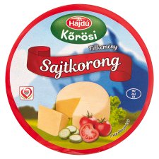 Hajdú Kőrösi félkemény sajtkorong 250 g