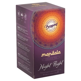 Biopont Mandala Night Flight fűszeres és gyógynövényes BIO teakeverék 20 filter 28 g