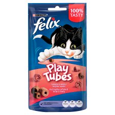 Felix Play Tubes Cat Treat Flavoured with Turkey and Ham 50 g