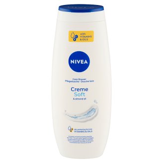 NIVEA Creme Soft ápoló krémtusfürdő 500 ml
