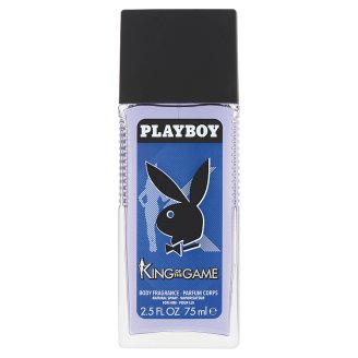 Playboy King of the Game hajtógáz nélküli pumpás parfüm dezodor férfiaknak 75 ml