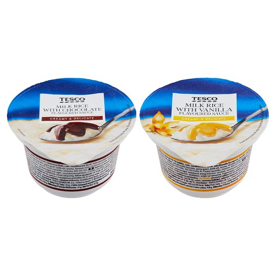 Tesco Milk Rice with Chocolate Flavoured Sauce 200 g Tesco Online