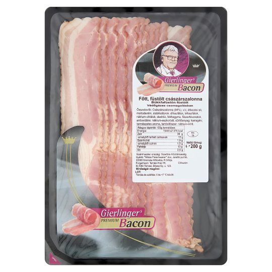 Gierlinger's főtt, füstölt császárszalonna 200 g