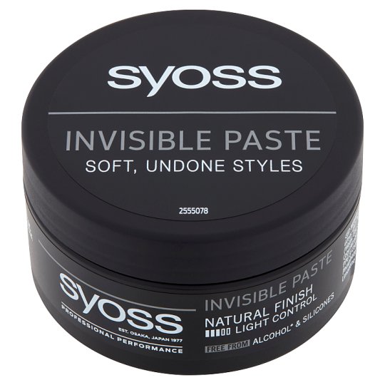 Syoss Invisible Paste hajformázó krém 100 ml