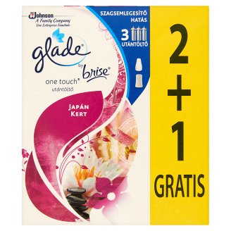 Glade by Brise One Touch Mini Spray Japanese Garden Aerosol Air Freshener Refill 3 x 10 ml