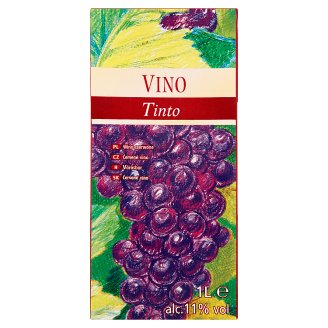 Vino Tinto vörösbor 11% 1 l