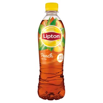 Lipton Ice Tea csökkentett energiatartalmú őszibarack ízű szénsavmentes üdítőital 500 ml