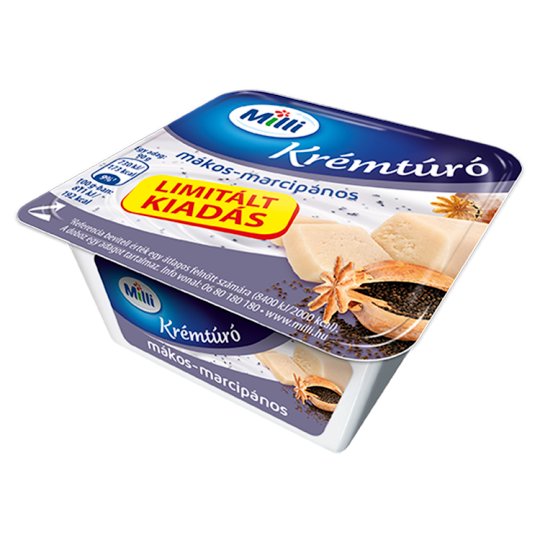 Milli Poppy Seed-Marzipan Cream Cottage Cheese 90 g