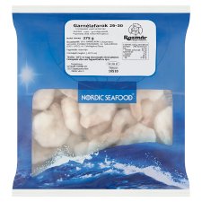 Rozmár Quick-Frozen Cleaned Raw Shrimp Tails 26-30 375 g