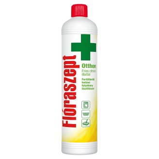 Flóraszept Otthon Disinfectant Liquid Cleaner with Fresh Lemon Scent 1000 ml