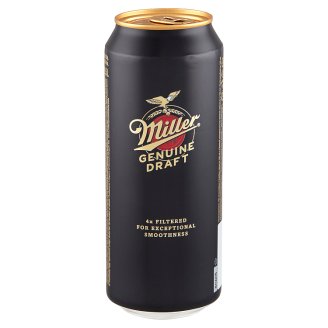 Miller Genuine Draft világos sör 4,7% 500 ml